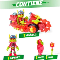 Superthings Kazoom Vehículo de Combate de Kid Fury