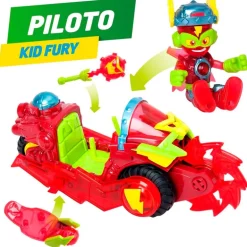 Superthings Kazoom Vehículo de Combate de Kid Fury