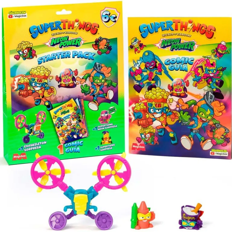 Superthings Neon Power Starter Pack