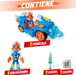 Superthings Power Kid Kazoom Vehículo de Combate