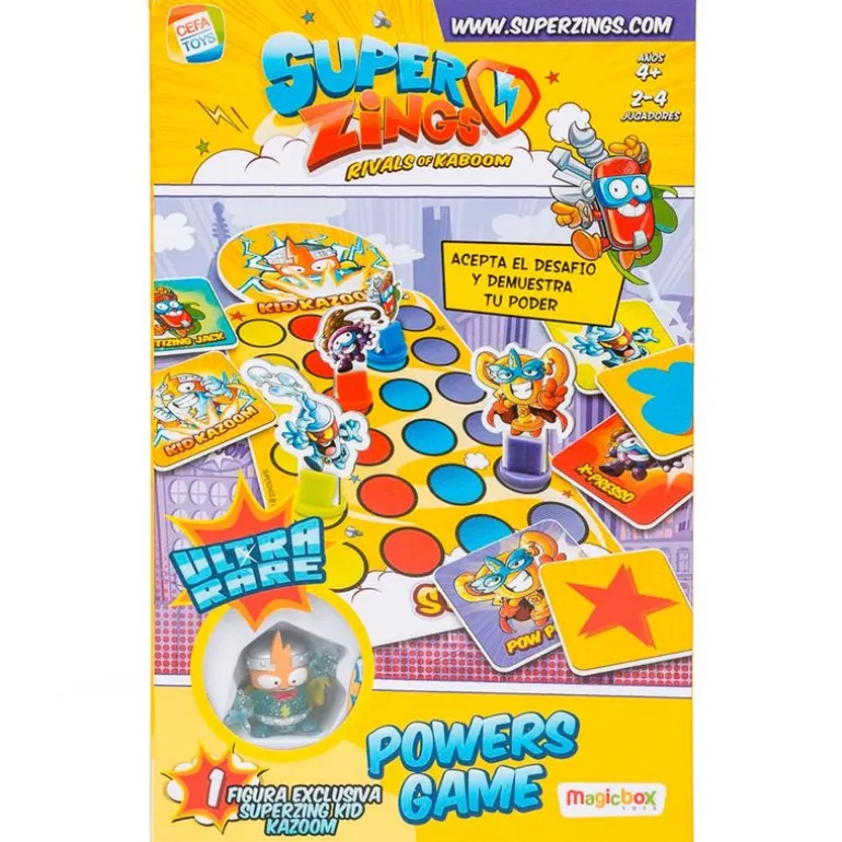 Superzings Juego de Mesa Kid Kazoom Powers