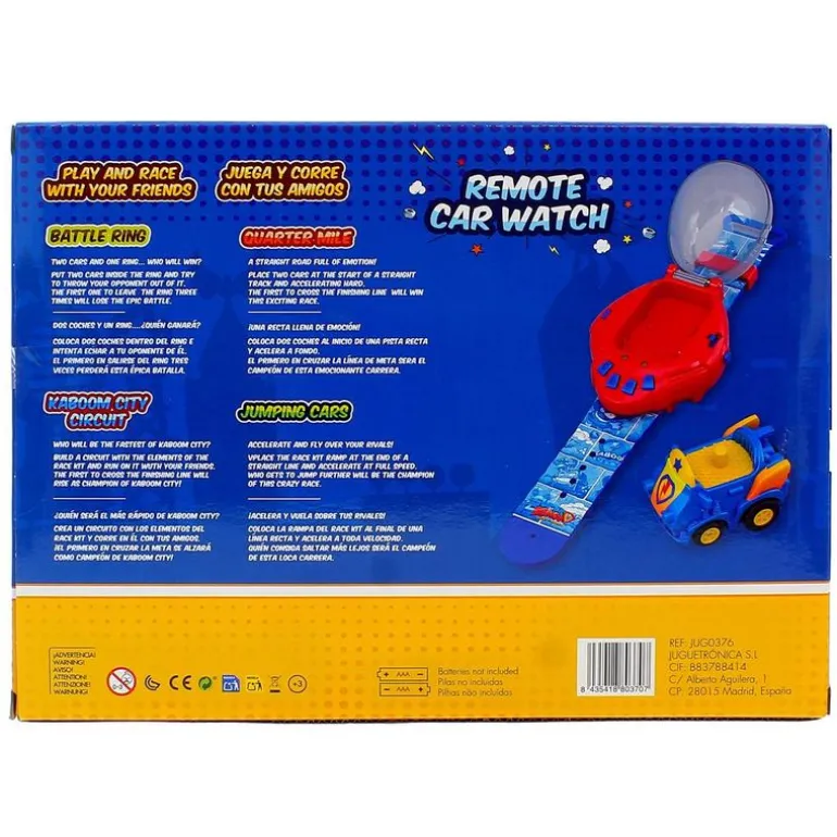 Superzings Reloj con Vehículo R/C