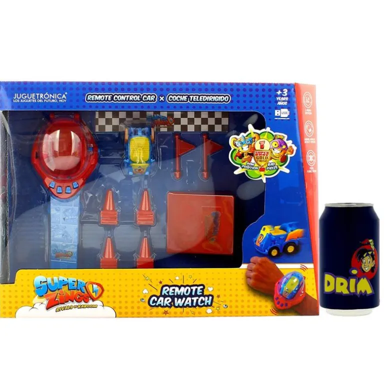 Superzings Reloj con Vehículo R/C