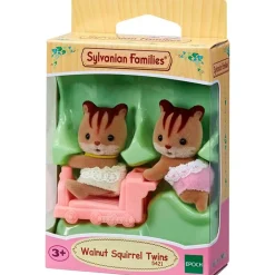 Sylvanian Families Bebés Gemelos Ardilla Nuez