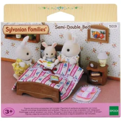 Sylvanian Families Cama Doble para Figuras