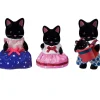 Sylvanian Families Familia Gato Medianoche
