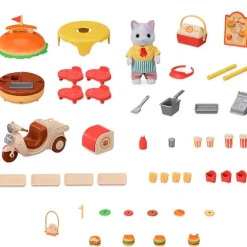 Sylvanian Families Puesto de Hamburguesas