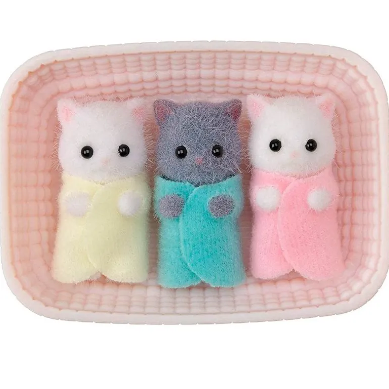 Sylvanian Families Trillizos Familia Gatos Persas