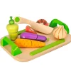 Tabla de Madera Infantil Corte de Verduras
