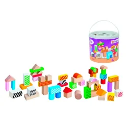 Tambor 50 Bloques Madera