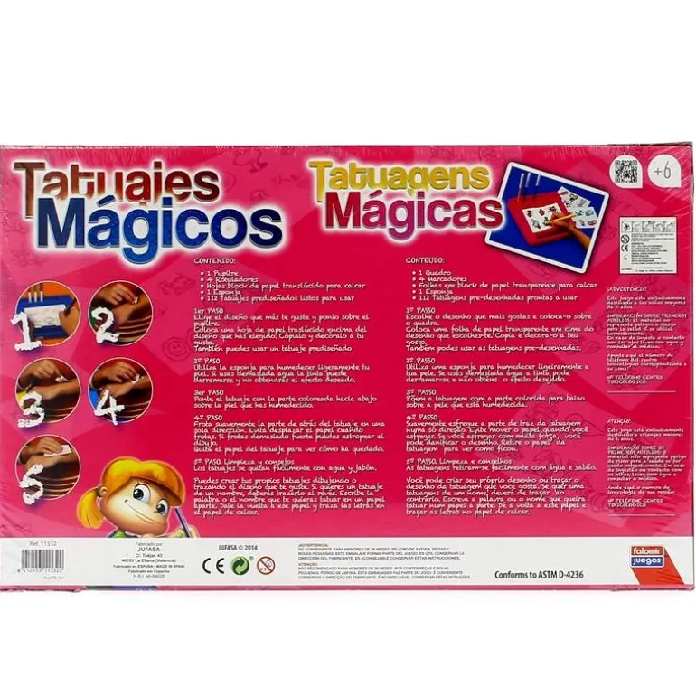 Tatuajes Mágicos Niña