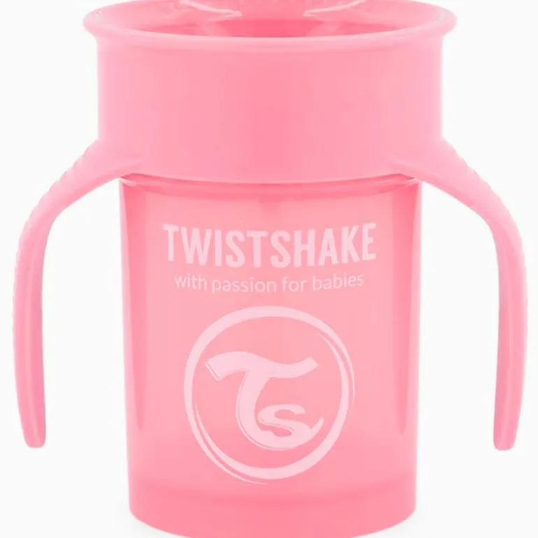 Taza 360ª antigoteo 230 ml Rosa