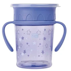 Taza 360º con asas 225 ml Lila
