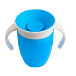 Taza 360º con asas 207ml azul