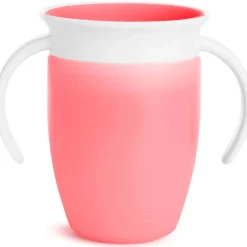 Taza 360º con asas 207ml rosa