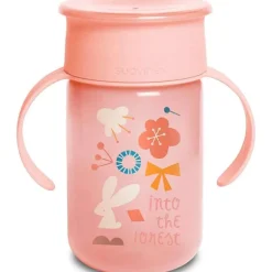 Taza 360º +12m de 340ml Forest Rosa