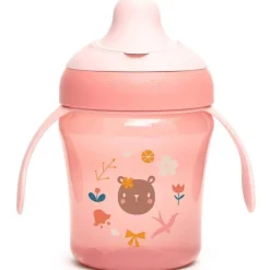 Taza aprendizaje +6M de 200ml Rosa