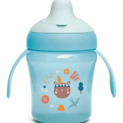 Taza aprendizaje +6M de 200ml Azul