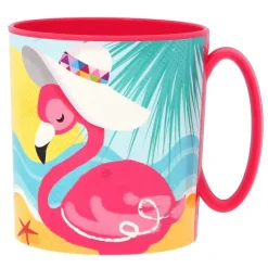 Taza con asas Flamencos