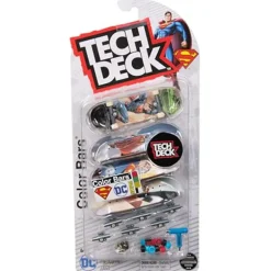 Tech Deck Mini Monopatín Pack Superman