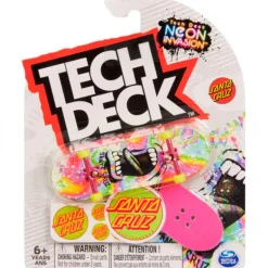 Tech Deck Pack Neon Invasion Individual Surtido