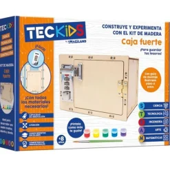 Teckids Construye Caja Fuerte Madera