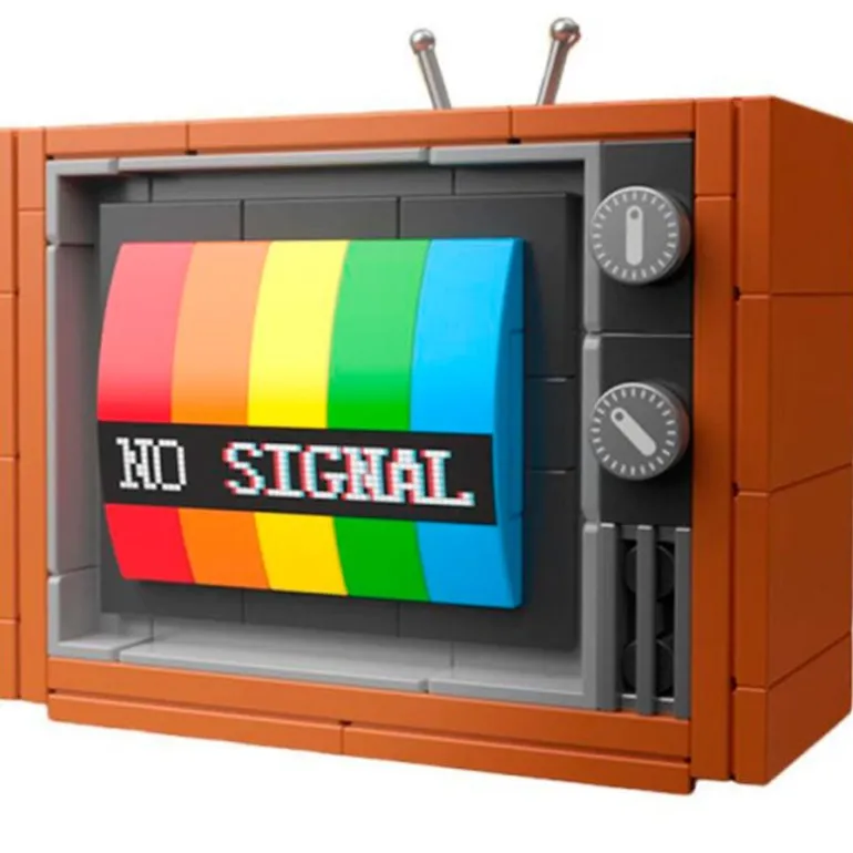 Televisor Vintage Construcción