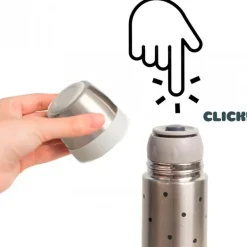 Termo Líquidos 500 Ml Inox Beige