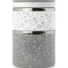 Termo solidos 930ml inox gris