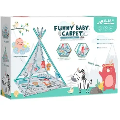 Tienda Indio con Alfombra Bebé