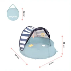 Tienda y piscina anti UV marino