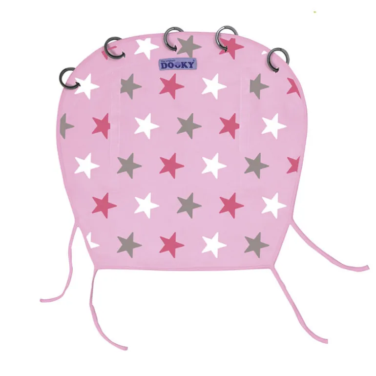 Toldo Dooky para sillitas de paseo rosa