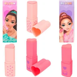 Top Model Colorete en Barra Corazón Surtido