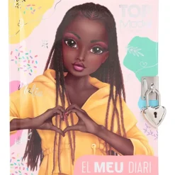 Top Model Diario con Candado en Catalán