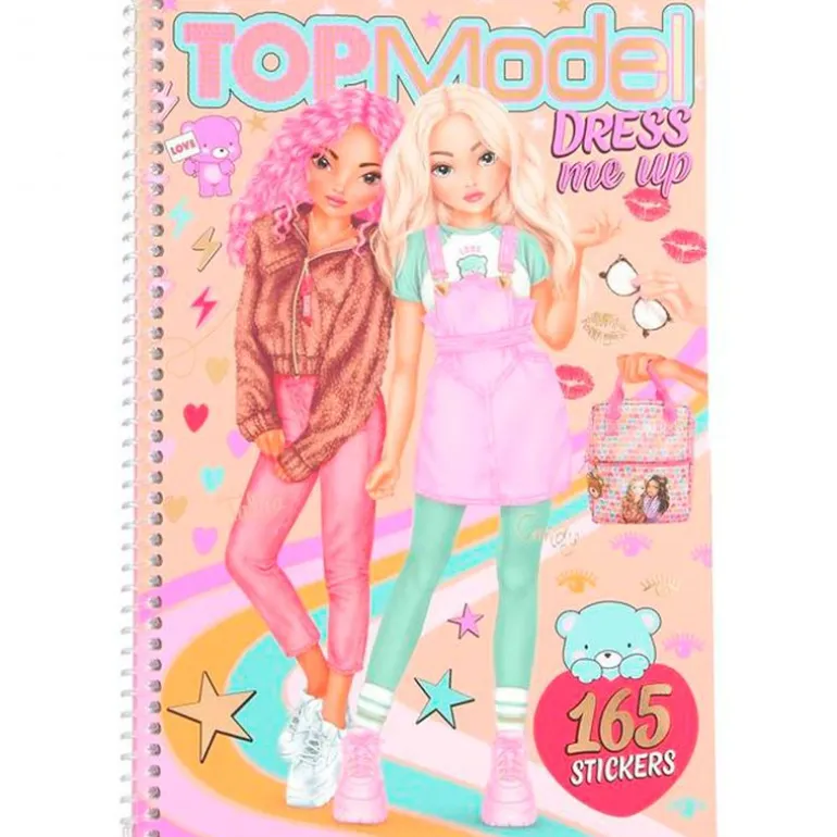 Top Model Dress Me Up Teddy Libreta Pegatinas