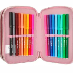 Top Model Estuche Triple Lleno City Flowers