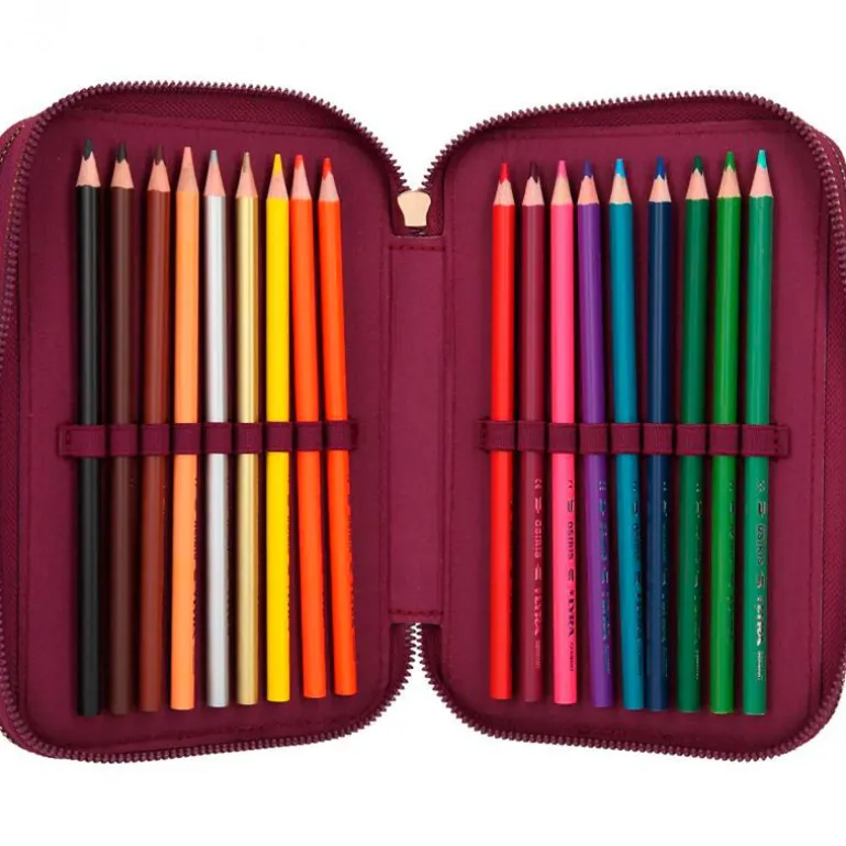 Top Model Estuche Triple Autumn Fields