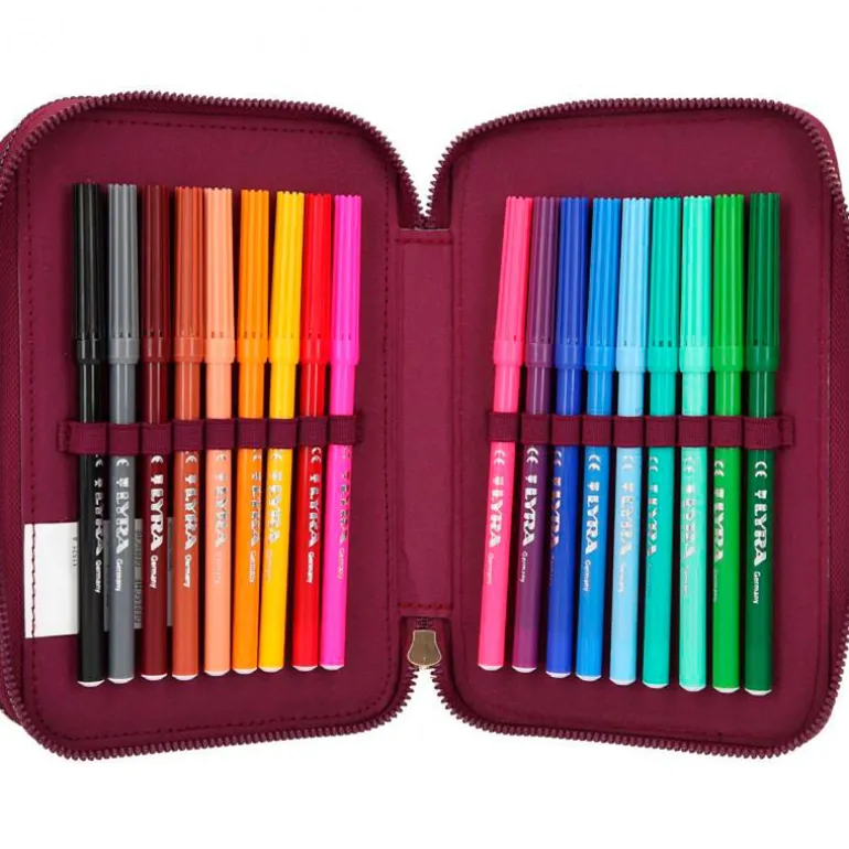 Top Model Estuche Triple Autumn Fields