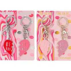 Top Model Llavero Corazón Roto Surtido