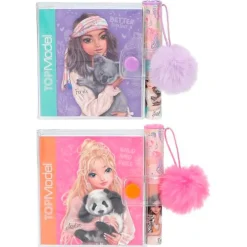 Top Model Mini Bloc Notas con Bolígrafo Surtido