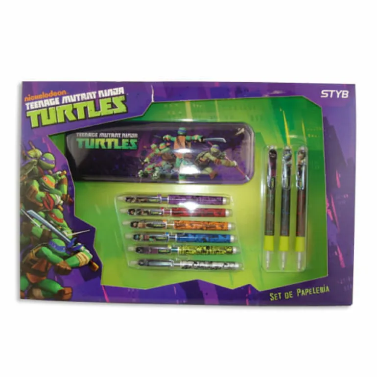 Tortugas Ninja Set de Papeleria