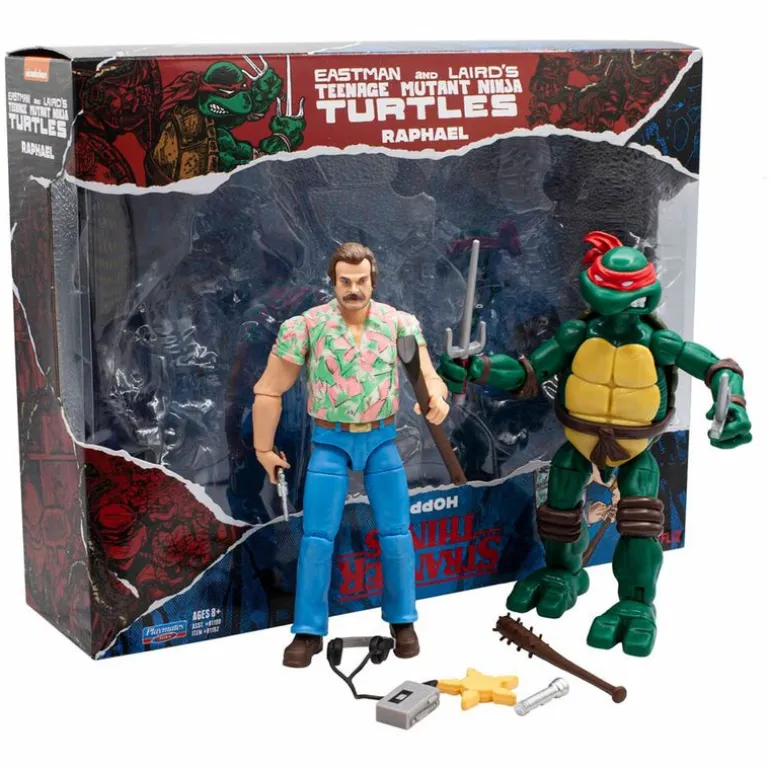 Tortugas Ninja vs Stranger Things Pack Figuras STD