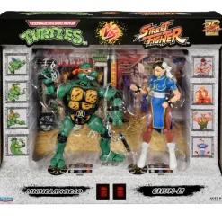 Tortugas Ninja vs Street Fighter Pack Figuras STD