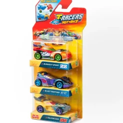 T-Racers Mix N Race Pack 3 Vehículos Surtidos