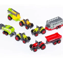 Tractor con Remolque Infantil Escala 1:50 Surtido