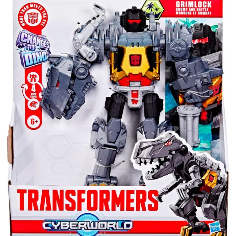 Transformers Cyberworld Grimlock Mandíbulas de Batalla