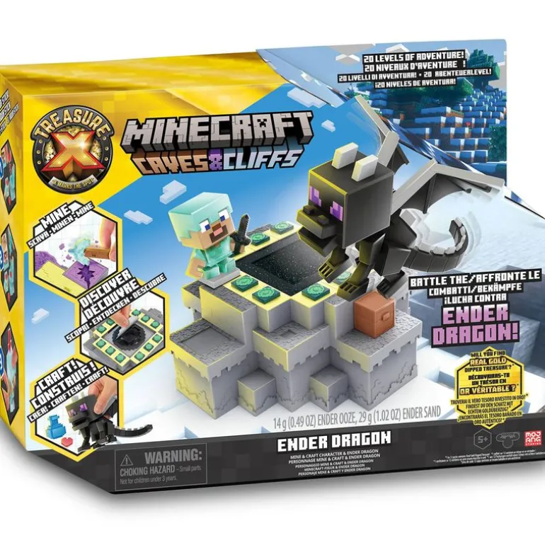 Treasure X Minecraft Caves & Cliffs Ender Dragon