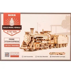 Tren Express Vapor Maqueta de Madera