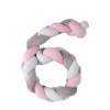 Trenza cuna Twist 200 cm Rosa