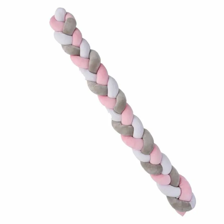 Trenza cuna Twist 200 cm Rosa